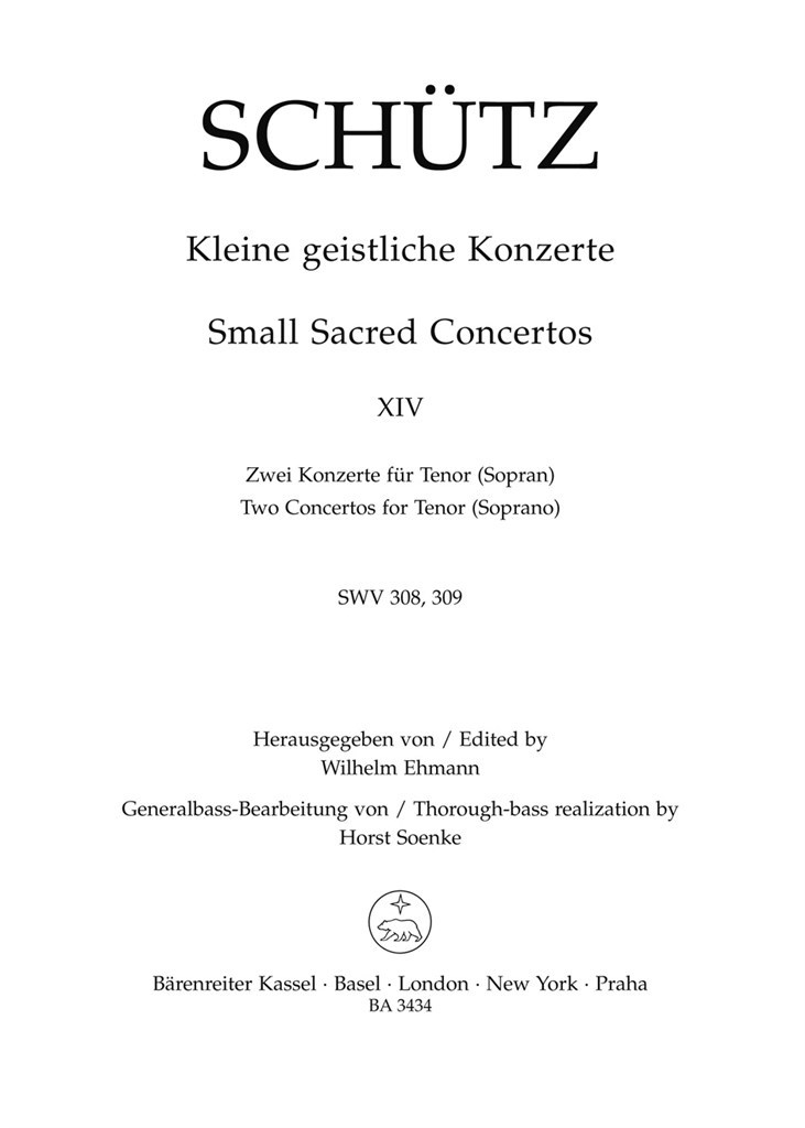 Kleine geistliche Konzerte, Heft 14
